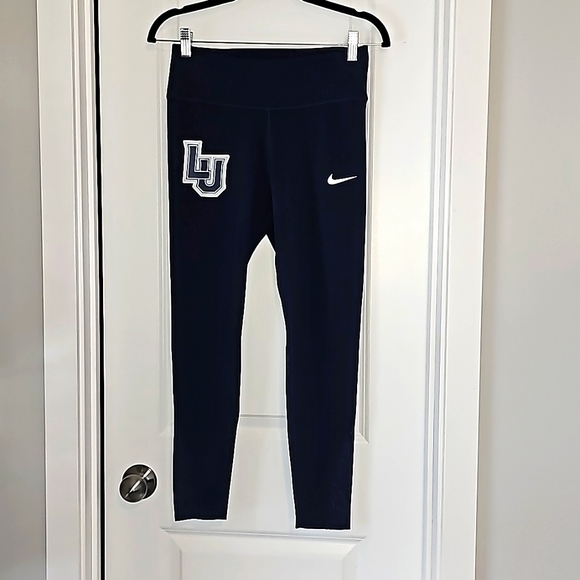 Nike Pants - Nike Dri-fit Size M Liberty University Track/Running Leggings w/mesh bottom